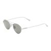 Saint Laurent Minimalist Design Metal Round Sunglasses Unisex sunglasses Silver 843062Y99698100