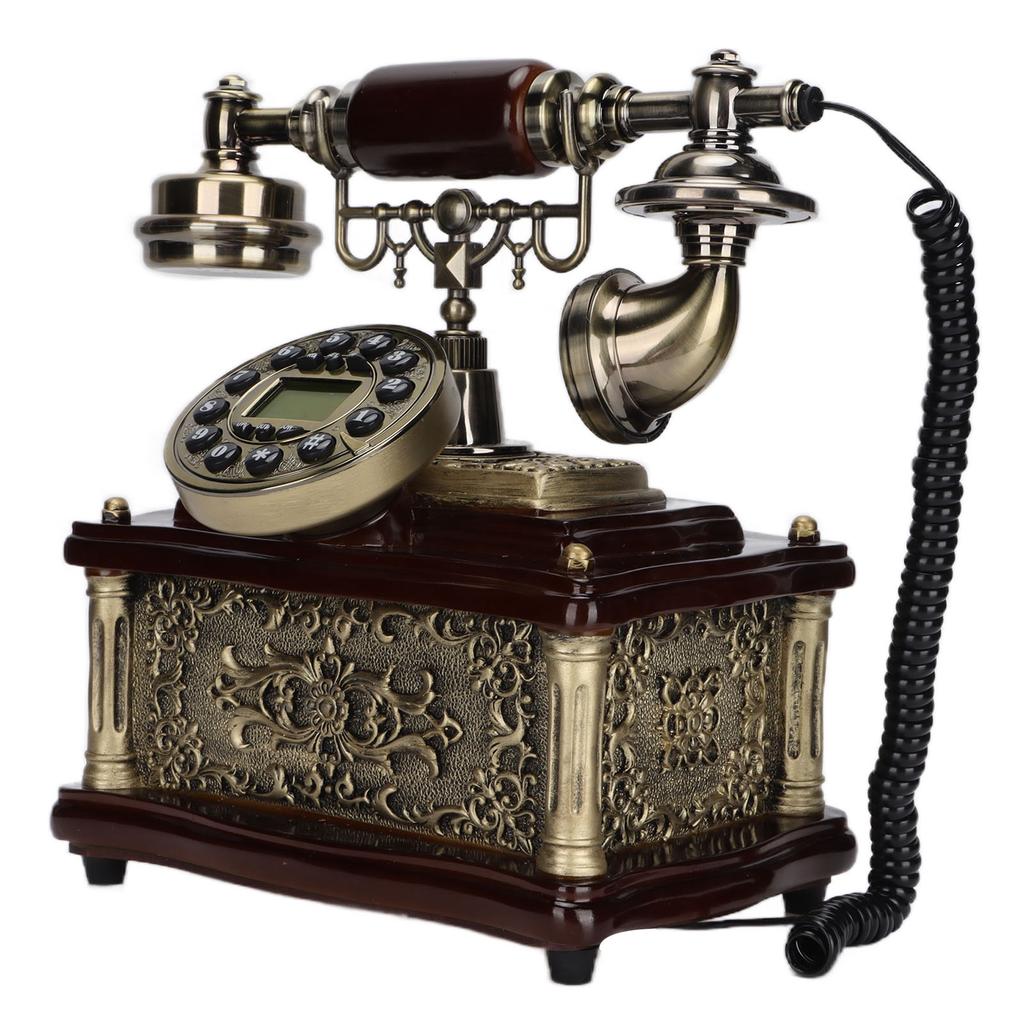 Антикварный телефон ретро старомодный европейский проводной телефон для домашнего отеля офис декор