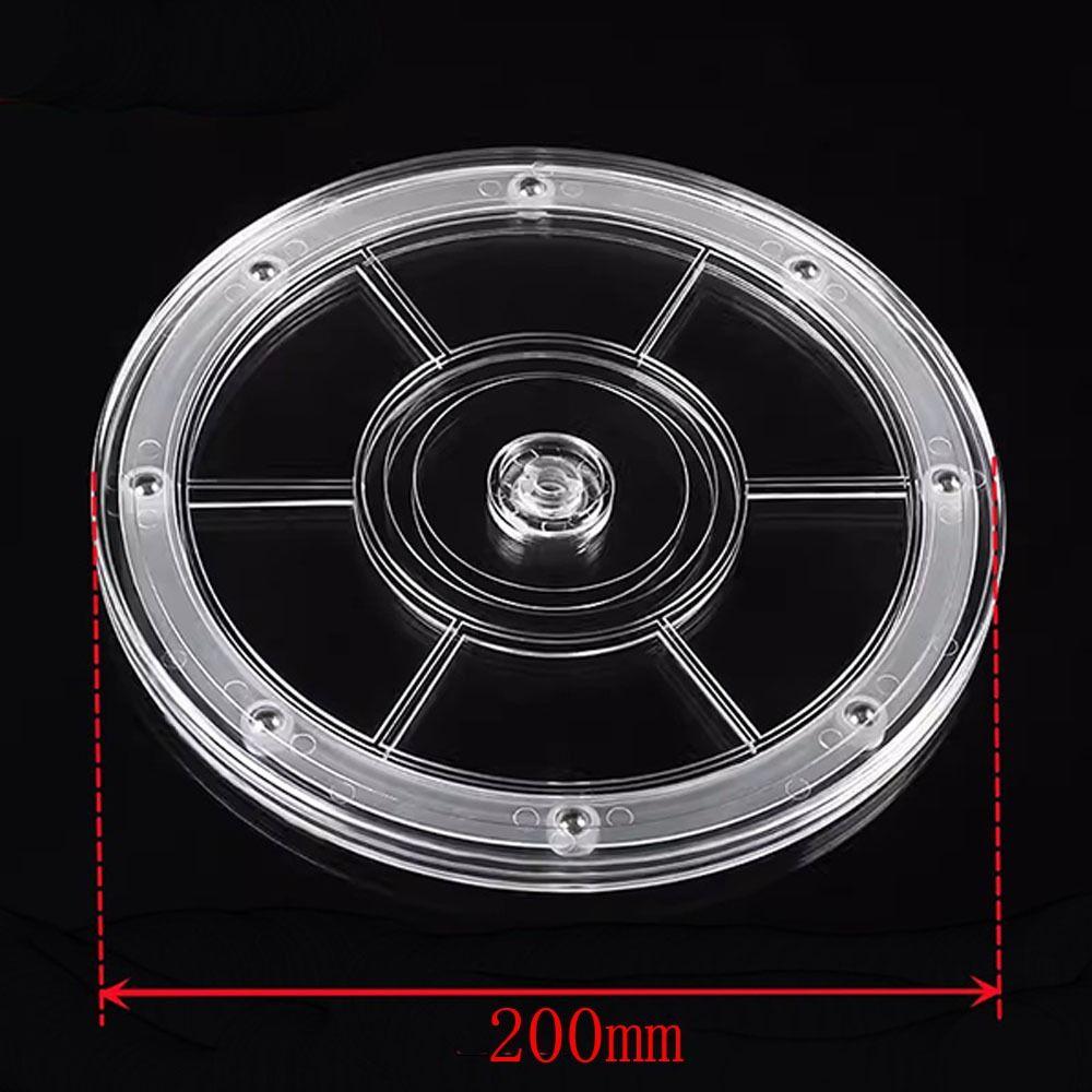 Transparent Rotating Display Stand 360-Degree 360-Degree Rotary Table Acrylic Turntable Furniture