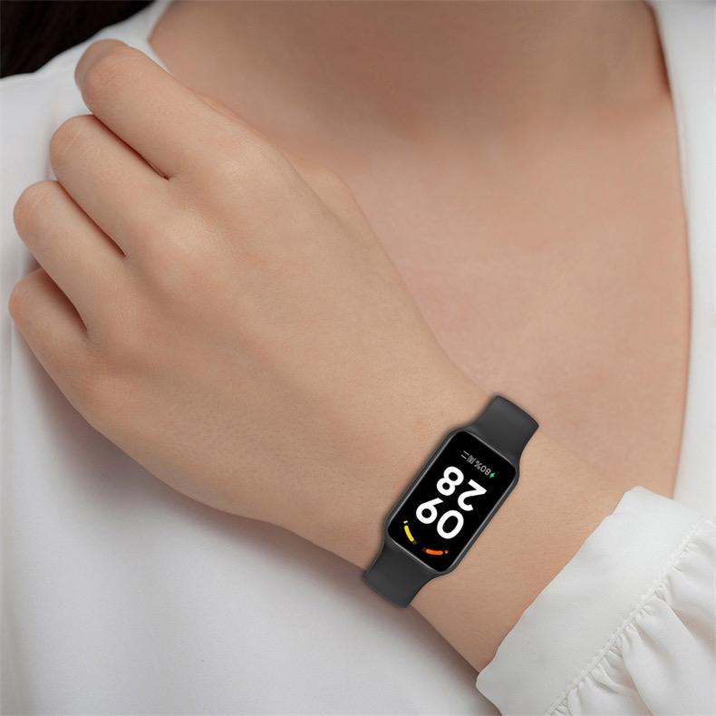 8pcs-Suitable for Redmi smart band 2/Redmi smart band 2/Xiaomi band 8 active silicone strap