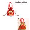 Eco-Friendly Drawstring Gift Bag Fu Character Goody Bag Wedding Gift Candy Bag  Lunar New Year