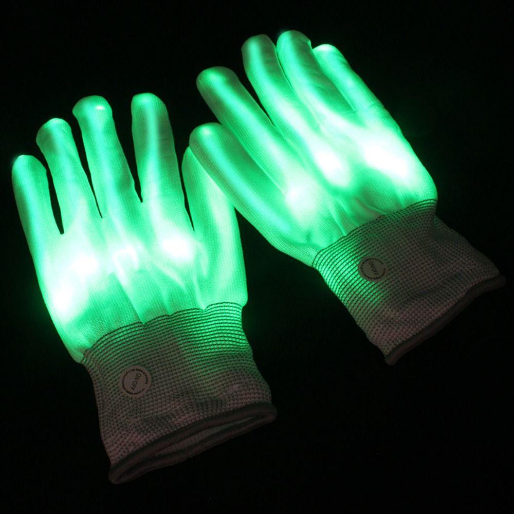 Luminous Light-up Gloves LED Luminous Gloves LED Gloves  Stage Costume Accessories