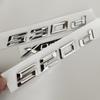 Chrome Logo 520d 530d Xdrive Emblem Stickers 3D Car Trunk Letters Badge Sticker For BMW 520d E60 E61 E39 F10 F07 G30 Accessories ya2