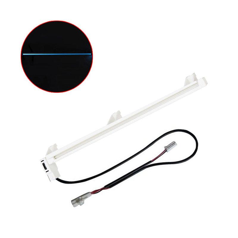 Декоративная подсветка салона автомобиля, светодиодная лента для консоли, атмосферная подсветка, синий цвет, светодиоды для подсветки приборной панели и консоли для Toyota Camry 2018