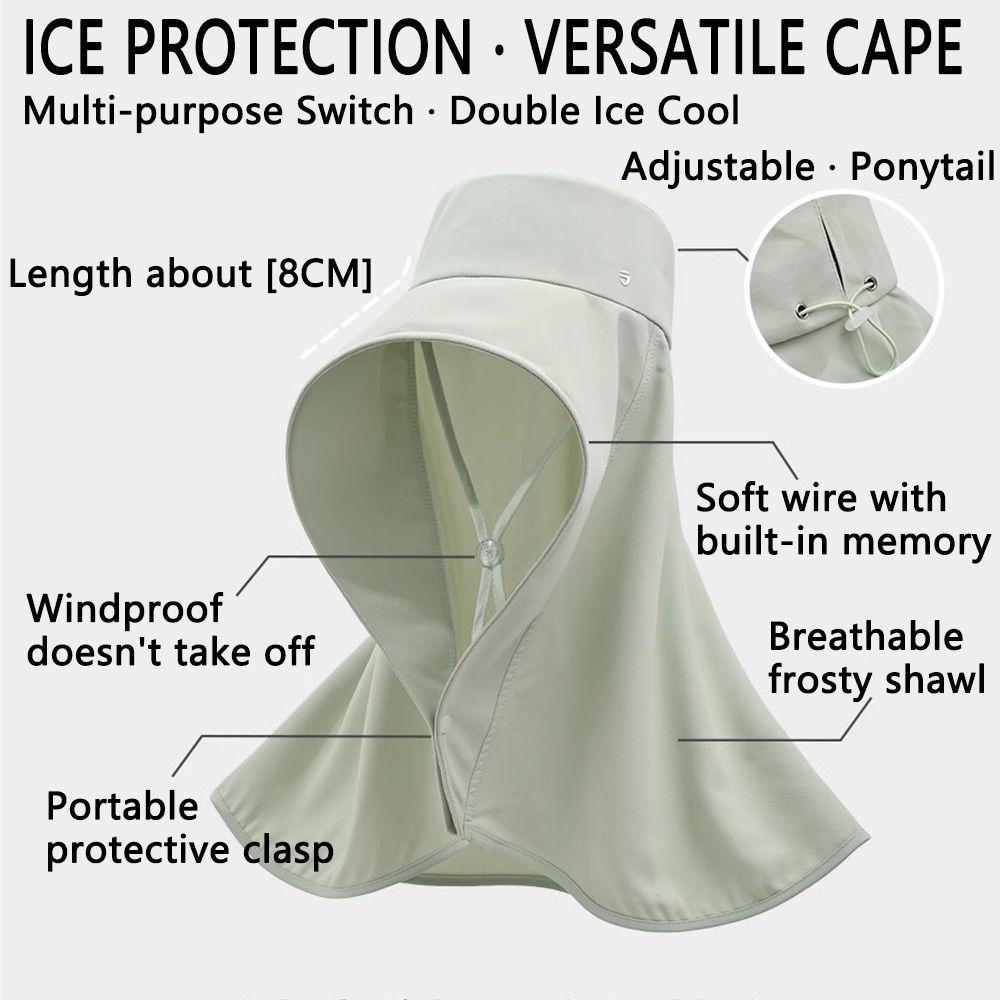 Solid Color Outdoor Beach Hat Breathable Sun Protection Cap Wide Brim Sunhat  Outdoor Activities