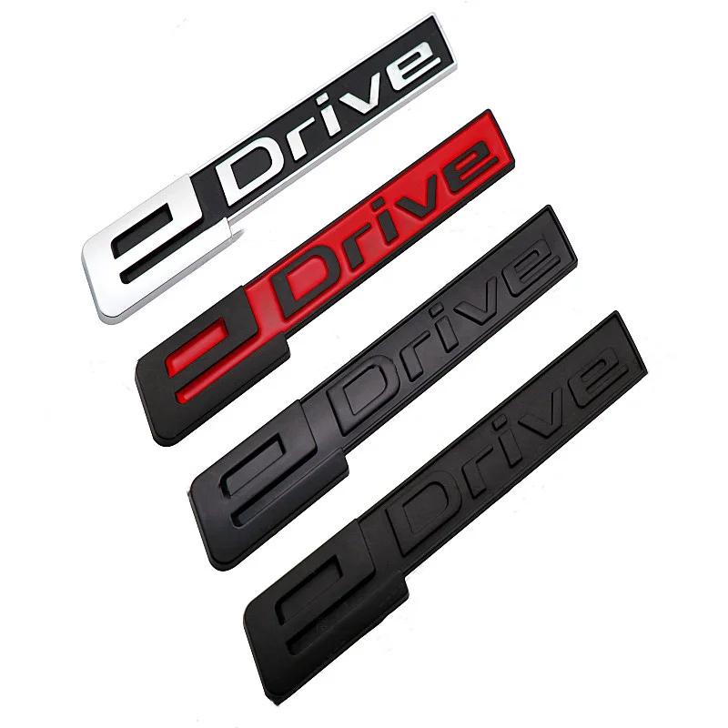 3D ABS eDrive Logo Car Rear Bender Emblem Badge Sticker Auto Styling For eDrive 225 i4 i3 i8 X1 X5 530e i01 i12 i15