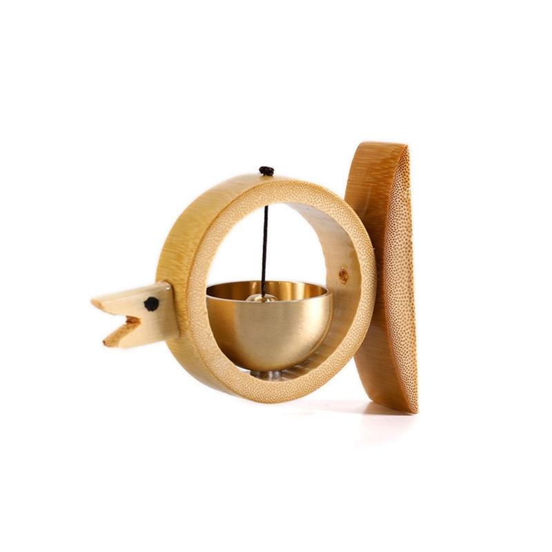 Магнитное крепление Бамбуковые колокольчики Снижающие стресс Подвесные колокольчики Множественное размещение на металлической двери, поверхности холодильника Декор