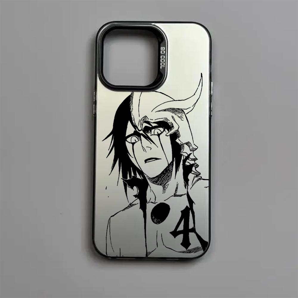 Чехол для телефона BLEACH Anime для iPhone 16e 16 15 14 13 12 11 mini Pro Max X XR XSMAX 8 7 Plus, противоударный, матовый задний чехол