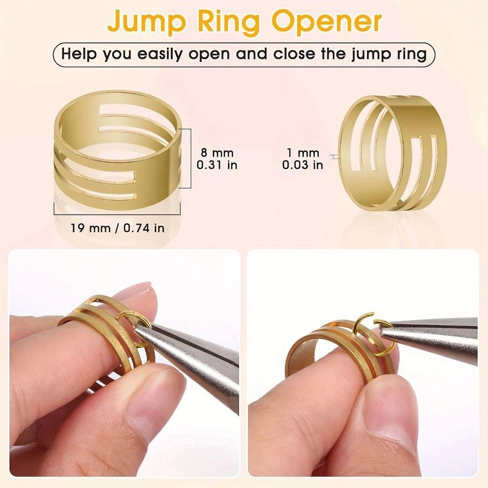 Open Jump Rings Jewelry Making Kit 12 Grids Jewelry Accessories Set Jewelry Making
