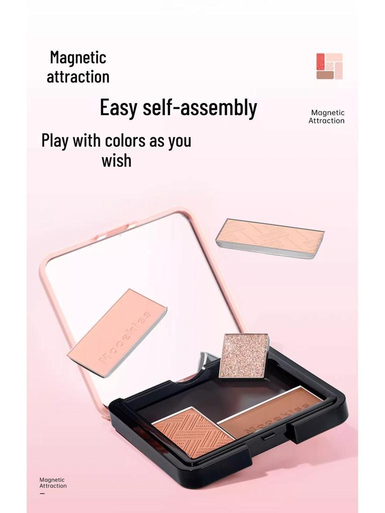 Палетка теней для век и контуринга Mooekiss Soul Mate из девяти цветов