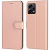 Case for Redmi Note 12 Pro 5G - 360 Protection Leather Effect Magnetic Closure Pink Protection