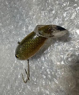 HEDDON Винтажный Deep-O-Diver #7000 Антикварная Рыболовная Приманка 1920-х Годов Поверхностная Приманка