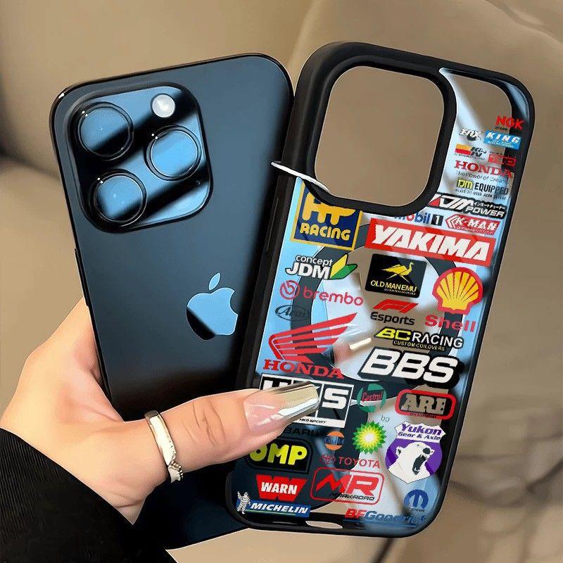 Магнитный чехол, подходящий для Apple 16, чехол для мобильного телефона iPhone 15 Pro, защитный чехол 14, тренд 13, противоударный 12 Pro Max