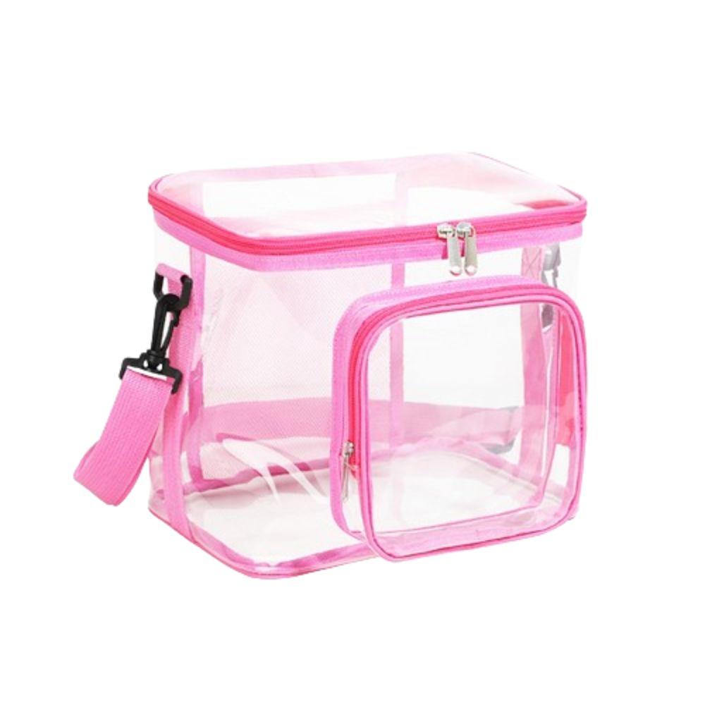 Waterproof Lunch Bag Zipper Clear Beach Bag Wash Bags Travel Storage Bag Unisex