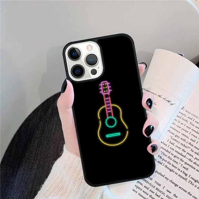 Неоновые огни Чехол-ракушка Для iPhone 17 Air 15 16 14 13 12 Pro Max 11 Pro Max Plus Чехол для телефона