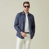 2025 Autumn Men's Full Body Printed Long-Sleeved Shirt