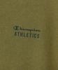 CHAMPION Washed Regular Fit Athletic Long Sleeve T-Shirt Olive