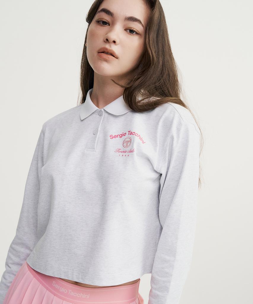 SERGIO TACCHINI W Повседневная футболка-поло с длинным рукавом