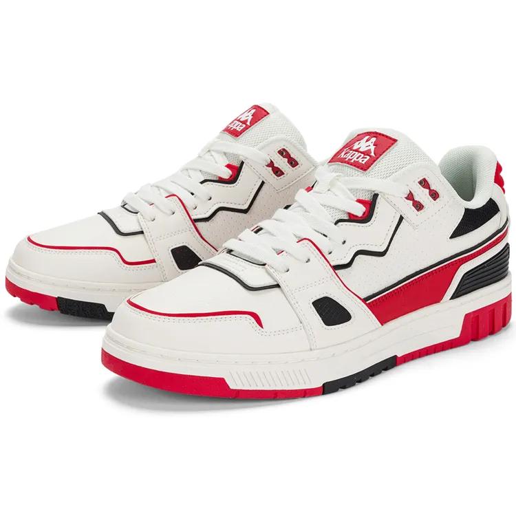 Kappa Back to Back Low top Skateboard Shoes Unisex Cherry Red (Unisex) Skate Shoes K0DY5CS31D 012A