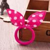 20/40/80PCS Cute Baby Girls Rabbit Hair Bands Printing Ponytail Holder Tie Rope Hair Accessories Candy Colors Hair Ties