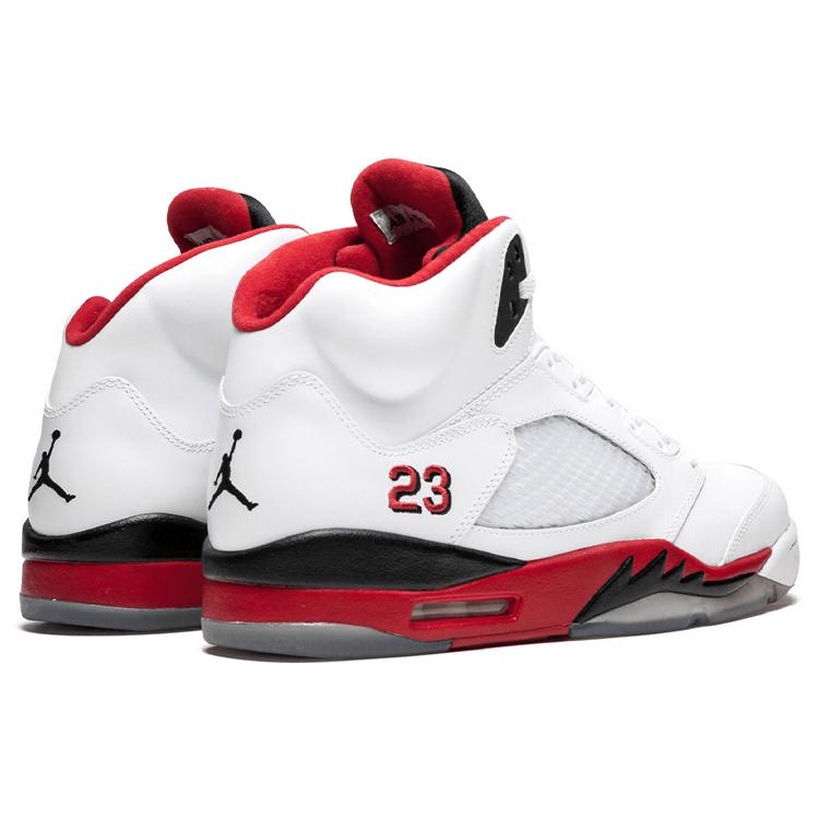Jordan 5 Ретро Огненно-красный Черный Язык 2013 136027-120