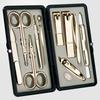 777 Three Seven Gold Nail Clippers 10 Pieces Beauty Set TS-2100G Made In Korea