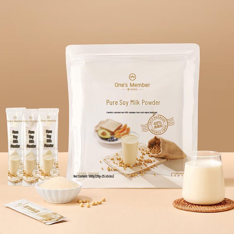 One's Member Sugar-Free Pure Soy Milk Powder