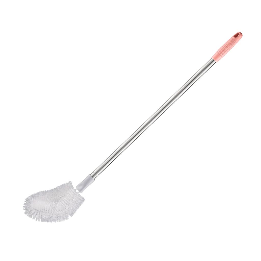 Bottle Brush Long Stainless Steel Handle Bendable Head Water Bucket Cleaning Brush for Household