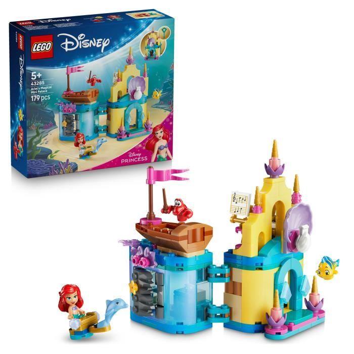 LEGO | Disney Princess 43285 Le Palais Magique d'Ariel Miniature - Jeu de Construction