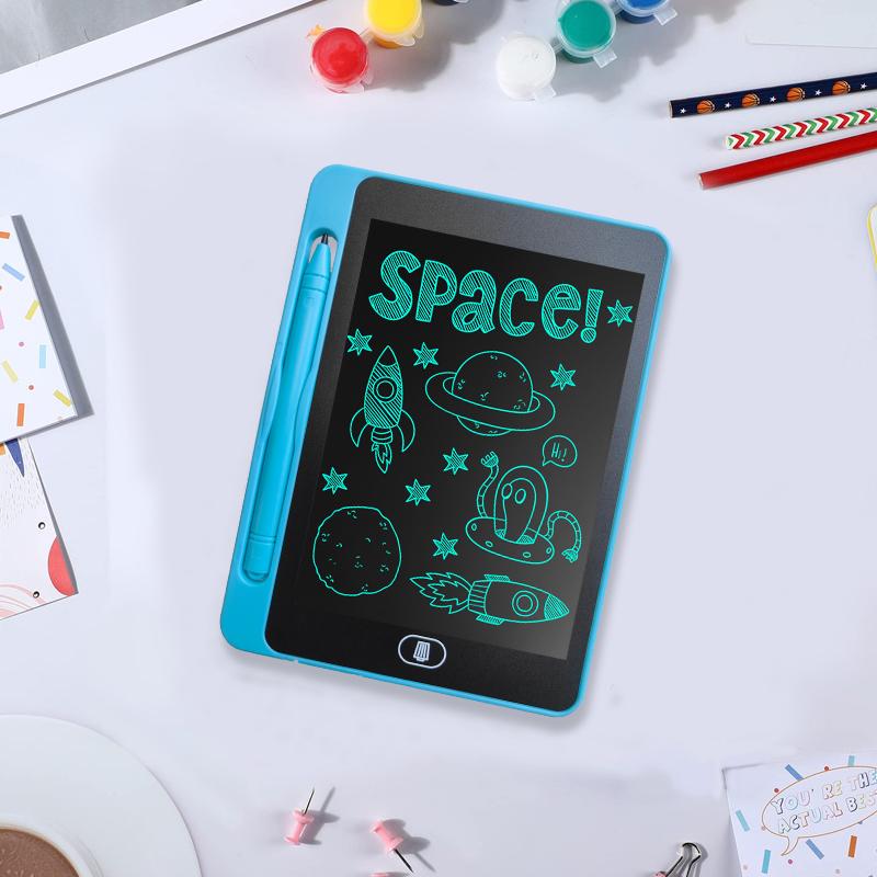 6,5-дюймовый одноцветный ЖК-планшет для письма и рисования, доска для детей, подарки на день рождения, День благодарения, Хэллоуин, Пасха, Рождество