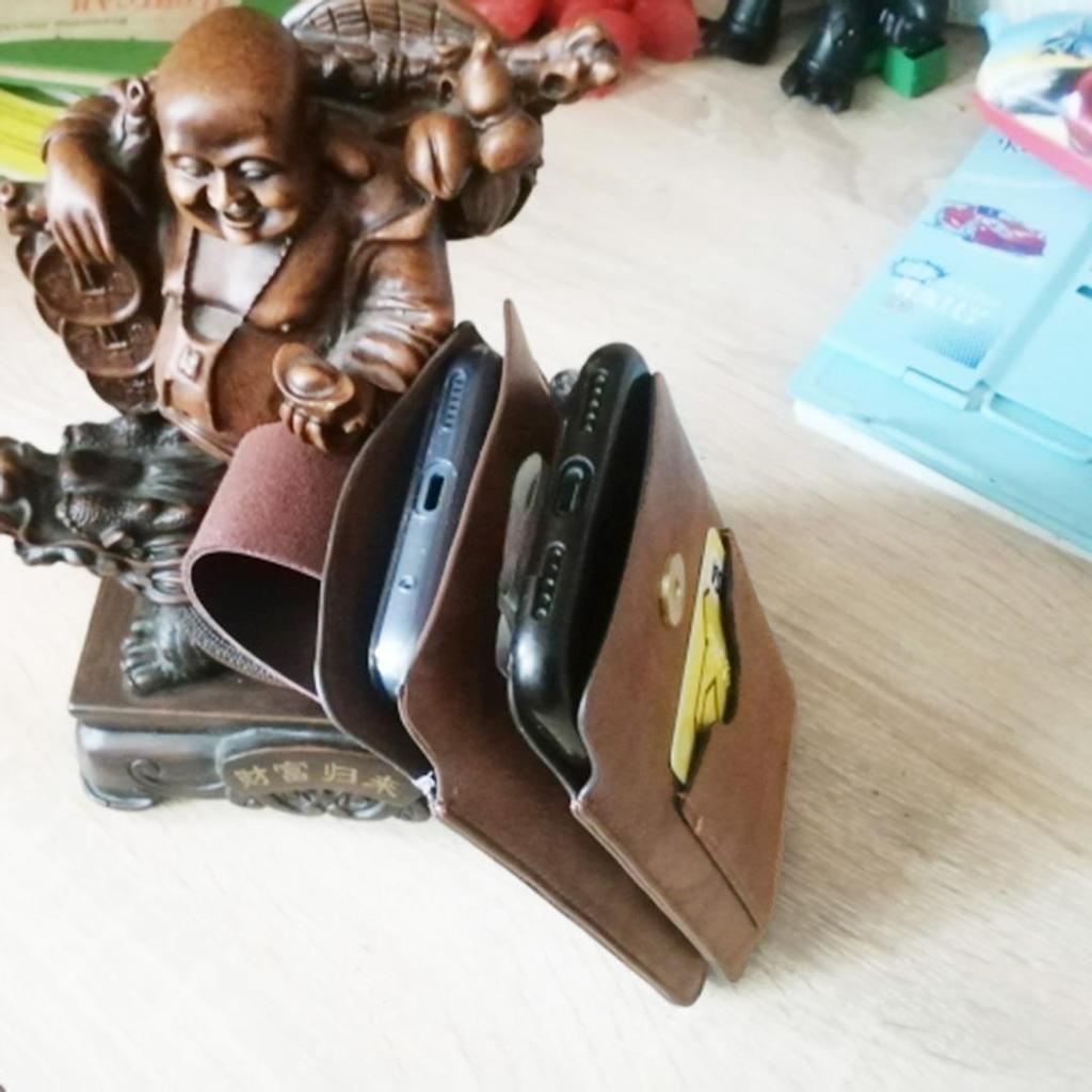 Кожаный двойной чехол для телефона, мужской чехол с зажимом для ремня безопасности для iPhone 16, 15, 13 Pro, Samsung Galaxy S24, S23, Xiaomi, Redmi, Honor, Oppo, кобура