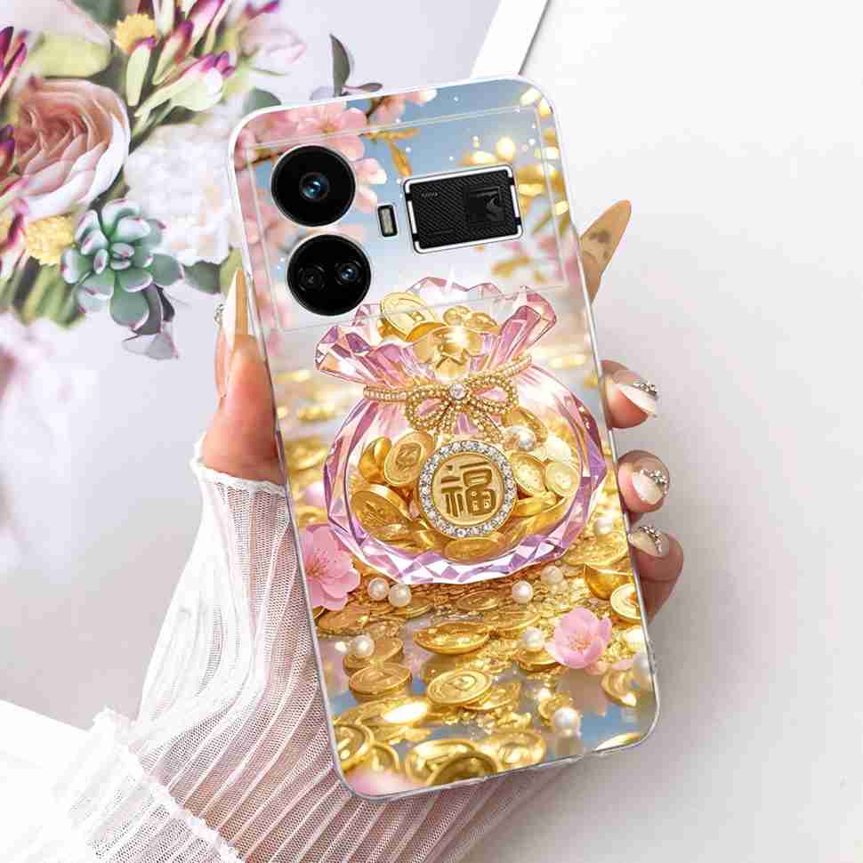 Colorful Fashion For Realme GT5 5G RMX3820 Case Silicone TPU Cover For Realme GT5 GT 5 240W 5G RMX3823 6.74" Bumper Phone Cases