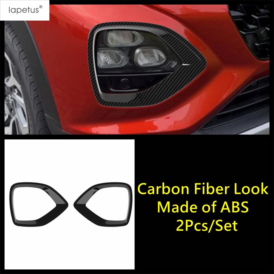 Front Bumper Fog Light Lamp Frame Cover Trim For Suzuki Fronx WDB3S WEB3S 2025 2026 ABS Chrome / Black Carbon Fiber Accessories