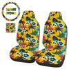 Car Seat Cover Colorful Pattern Breathable Protector