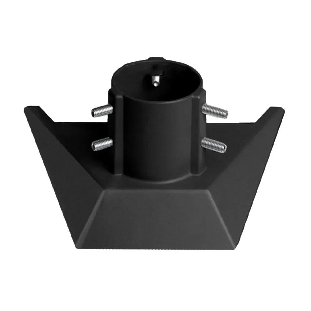 Для стандартного оборудования Starlink Адаптер для крепления на столбе Алюминиевый сплав Устойчив к атмосферным воздействиям Простая установка Гибкое позиционирование