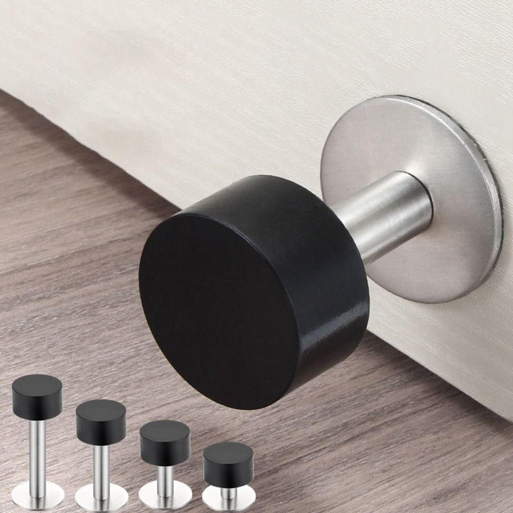 Wall Mounted Non-Punch Door Hardware Dampening Door Holder Door Stopper Door Touch Wall Protector