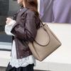 Top Layer Cowhide Tote Bag for Women, New Autumn and Winter Style, High-End Commuter Shoulder Bag, Fashionable Casual Crossbody Bag