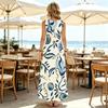 Women's Sleeveless Maxi Dress Comfy Fabric,Full Flowy Skirt,Versatile for Spring & Fall Innerwear,Daily Casual,Commute & Outings