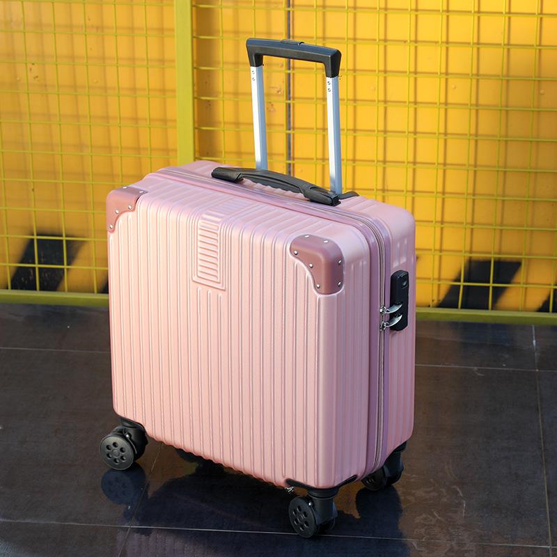 Легкий мини-чемодан на колесиках с кодовым замком, 18-20 дюймов - Идеально подходит для студентов и детей.