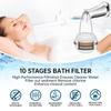 PP Material Portable Plastic Bathtub Water Filter Multifunctional Faucet Filter  Remove Toxins