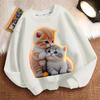 Children's Little Cat Hoodies for Autumn and Winter, Casual Long-sleeved Hoodies for Boys and Girls