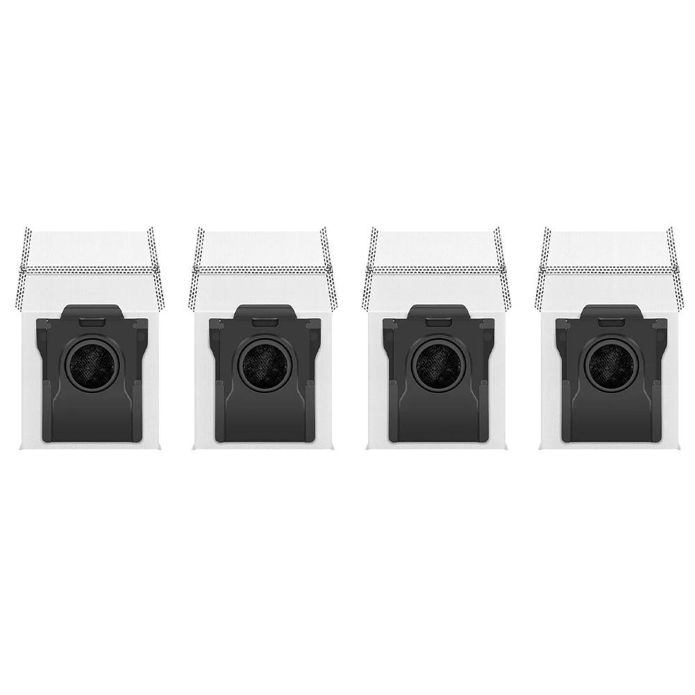 4 шт. Мешки для пыли ДЛЯ Робота-пылесоса DREAME D10 Plus Gen 2 Комплект Инструменты для уборки дома Запасные мешки для пыли