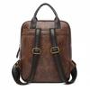 Ретро женский рюкзак PU рюкзак большой емкости