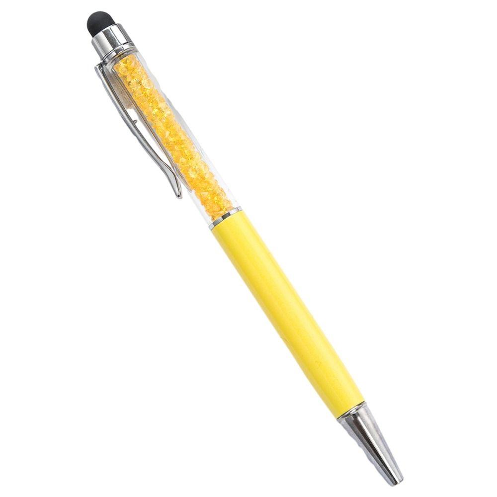 Spinning Rose Gold Crystal Ballpoint Pen Shiny Gift Metal Crystal Pen School