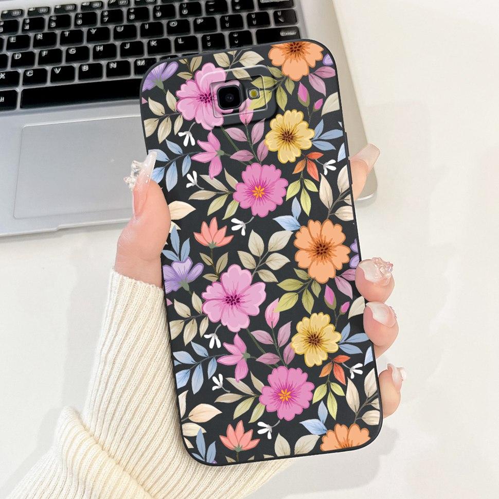 Case For Samsung Galaxy J4 Plus Floral Animal Cartoon ShockProof Fundas For SamsungJ4+ Galaxy J4 Plus J415F Cover Silicone Cases
