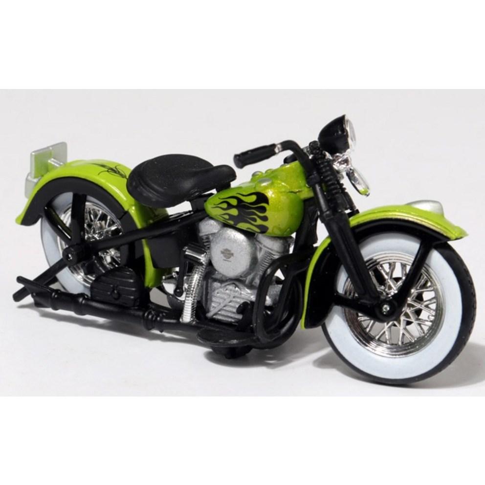 Майсто 1:Набор литых моделей 24 Harley-Davidson Пикап и Мотоцикл, Зеленый Черный, 1 Набор