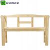 KADAX Садовая скамейка со спинкой деревянная парковая 119 см терраса сад