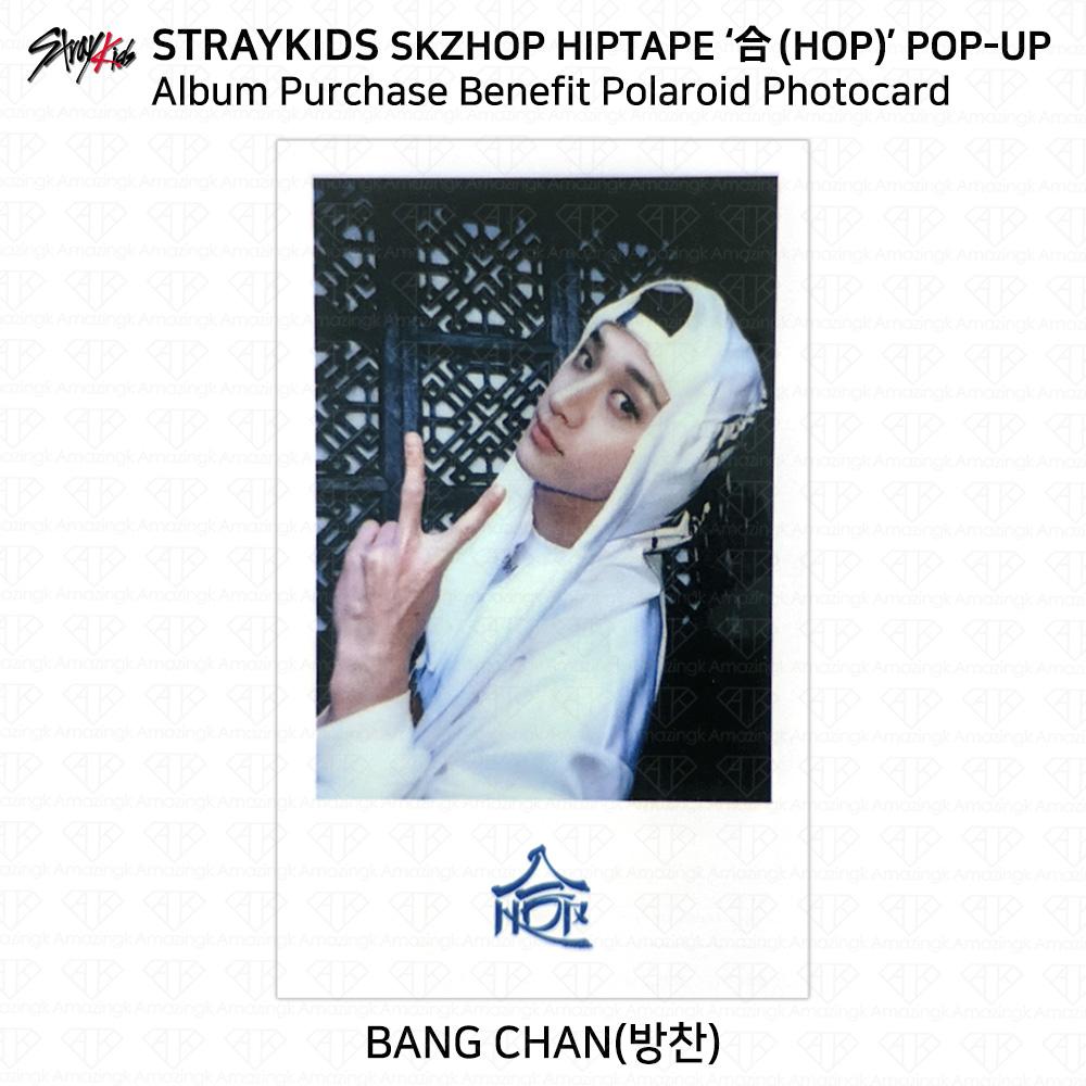 Stray Kids SKZHOP HIPTAPE HOP POP-UP Лотерея Фотокарточка Благотворительный подарочный подарок Polaroid