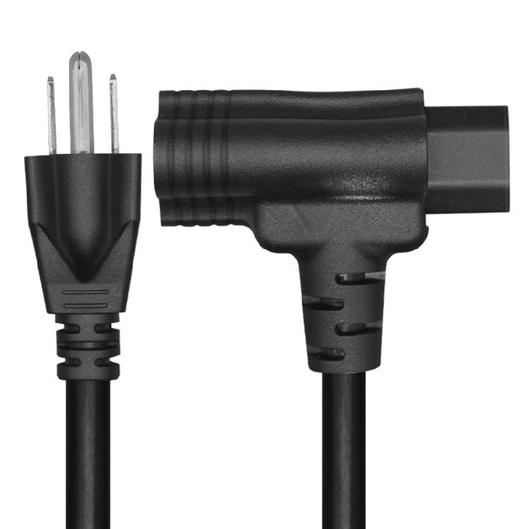 Multipurpose Professional 14AWG Power Cable Cord With Double Outlets NEMA 5 15P to C13 and 5 15R High Performances