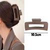 Soft Silicone Shark Hair Clips For Women Protective Elastic Hair Clip Back Head Durable Flexible Unsnappable Claw Clip